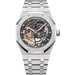 Часы Audemars Piguet Royal Oak  Frosted Double Balance Wheel 115407BC.GG.1224BC.01