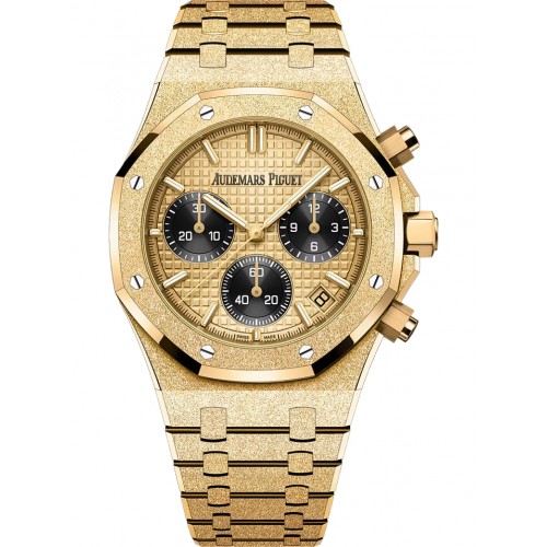 Часы Audemars Piguet Royal Oak Chronograph Frosted Gold 26240BA.GG.1324BA.01